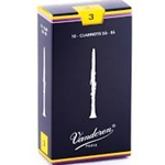 CR103 Vandoren Traditional Clarinet Reed #3.0; 10ct