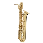 Baritone Saxophone Yamaha YBS-480Intermediate Baritone Saxophone; key of Eb; low A; two-piece bell; peg receiver; 5C mouthpiece