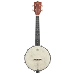 KA-BNJ-MHG-C Kala Mahogany Banjo Concert Ukulele w/Gig Bag