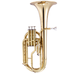 JP372 Eb Tenor Horn John Packer Silverplate