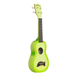 Makala Green Burst Soprano Dolphin Ukulele