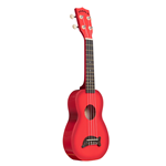 Makala Red Burst Soprano Dolphin Ukulele