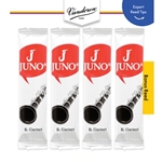 V4JCR0125 Juno Clarinet Reeds  4ct Bonus Reed