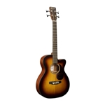 Martin Acoustic Bass OOOCJRE Bass Burst w/electronics and gig bag
