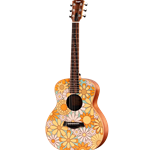 Taylor GS Mini-e Special Edition, Floral Blue
