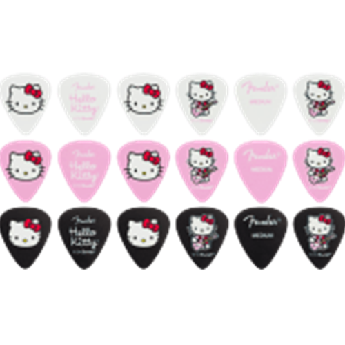 Hoggtowne Music - 1980351056 Pick Fender® x Hello Kitty® Pick Tin 18ct