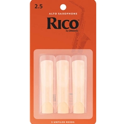 Alto Saxophone Rico 3ct. Card