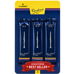 Clarinet Reeds Vandoren 3ct Card
