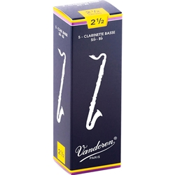 Bass Clarinet Vandoren 5ct. Box