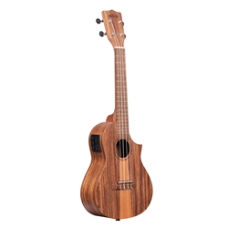 Kala Teak Tri-Top Concert Ukulele with EQ