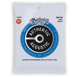 MA140 Guitar String Set Martin Superior Performance 12-54 Light