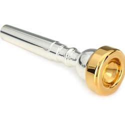 Bach 3C Trumpet Mouthpiece- Gold Rim