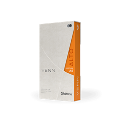 Daddario VAS0120G2 VENN Synthetic Alto Saxophone Reed, Generation 2 #2.0