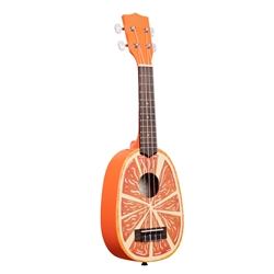 Kala Novelty Orange Soprano Ukulele