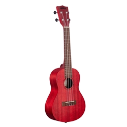 Kala Red Stained Meranti Concert Ukulele