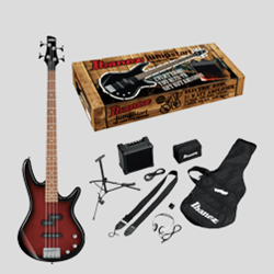 IJSR190NBKN Electric Bass Ibanez w/ gig bag and amp Jumpstart