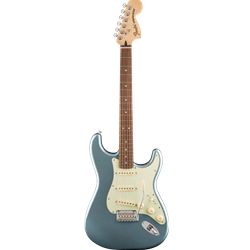 Hoggtowne Music Fender Deluxe Roadhouse Stratocaster in Mystic Ice Blue