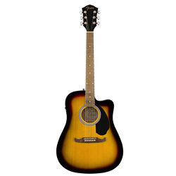 Fender FA-125CE Dreadnought, Walnut Fingerboard