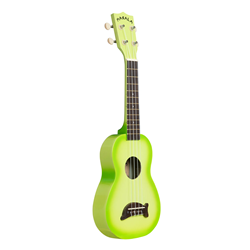 Makala Green Burst Soprano Dolphin Ukulele