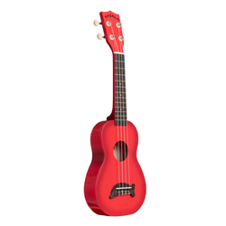 Makala Red Burst Soprano Dolphin Ukulele