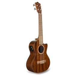 Lanikai MAS-CET Mahogany Cutaway Electric Tenor Ukulele