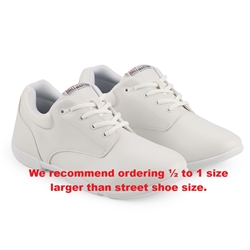 Super Drillmasters Marching Band Shoes - White