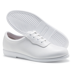 Dinkles Glide Marching Band Shoes - White