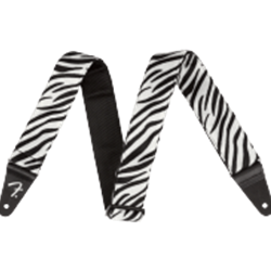 0990601051 Guitar Strap Fender Wild Zebra Print