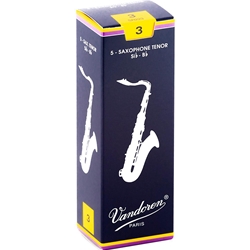 Vandoren Tenor Saxophone Reeds 5ct Box